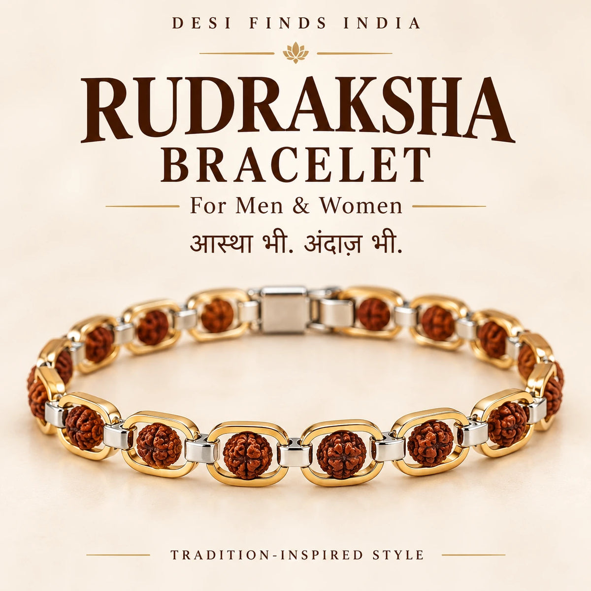 Rudraksha Bracelet energized through Pran Pratishta