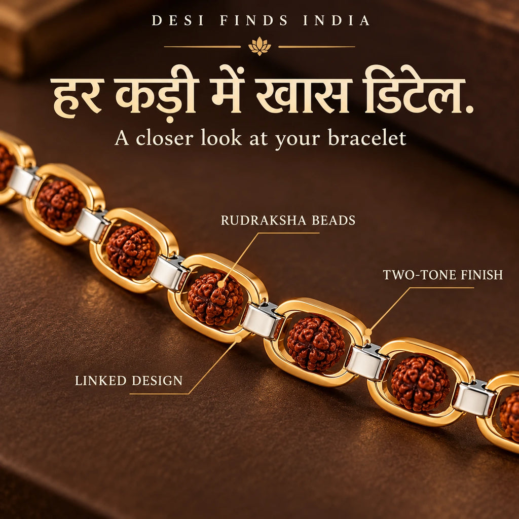Rudraksha Bracelet energized through Pran Pratishta