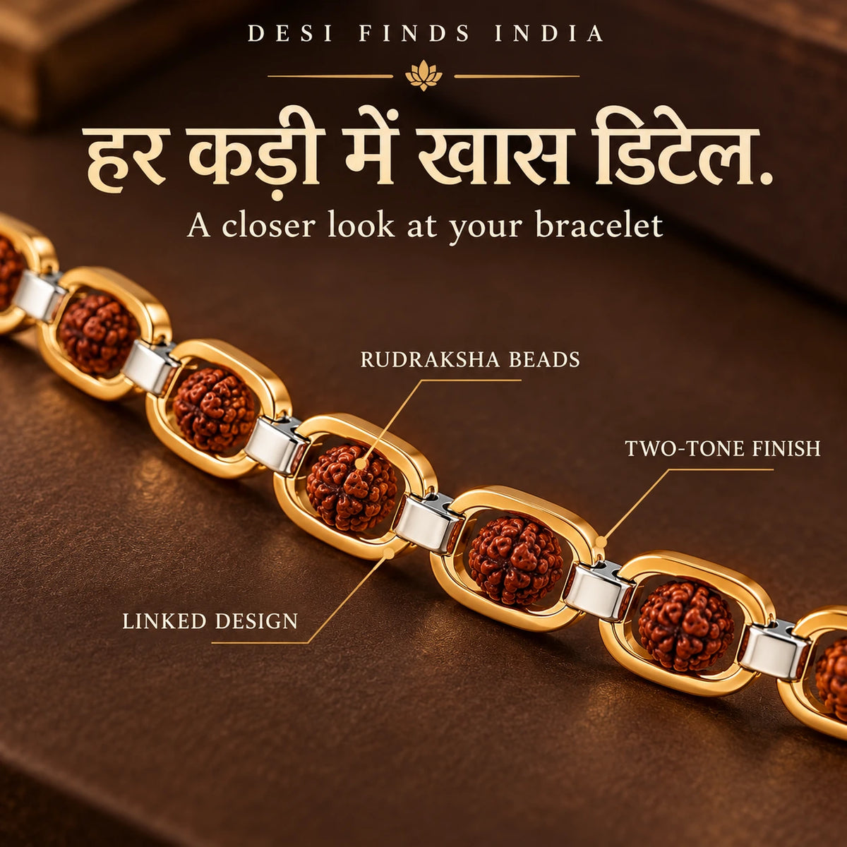 Rudraksha Bracelet energized through Pran Pratishta