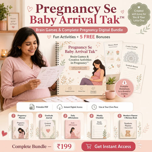 Pregnancy Se Baby Arrival Tak™ | Brain Games & Complete Pregnancy Bundle
